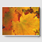 紅葉結婚ズゲストブック ゲストブック (裏面)