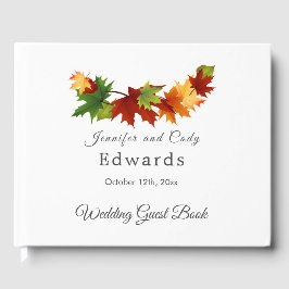 紅葉結婚ズゲストブック（PHOTO付き） ゲストブック