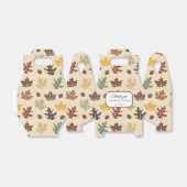 紅葉結婚ズ感謝していのあなたのカスタム文字 フェイバーボックス (折り畳みなし)