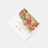 紅葉結婚ズ スタンダードカクテルナプキン (角)