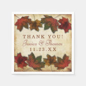 紅葉結婚ズ スタンダードカクテルナプキン (正面)