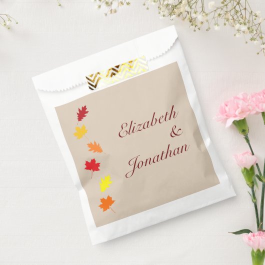 紅葉結婚ズ フェイバーバッグ (封をした状態)