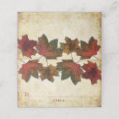 紅葉結婚ズ プレイスカード (外部開封)