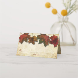 紅葉結婚ズ プレイスカード