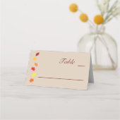 紅葉結婚ズ プレイスカード (正面)