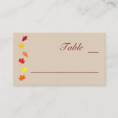 紅葉結婚ズ プレイスカード (正面)