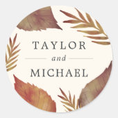 紅葉結婚ズ ラウンドシール (正面)