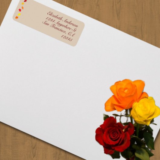 紅葉結婚ズ ラベル