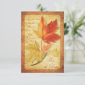 紅葉結婚式の日付の保存アナウンス セーブザデート (スタンド正面)