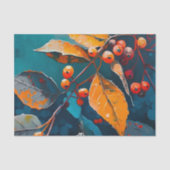 紅葉絵を描。自然フローラ紅葉 薄葉紙 (正面)