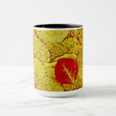 紅葉絵を描- Art Mag マグカップ (中央)