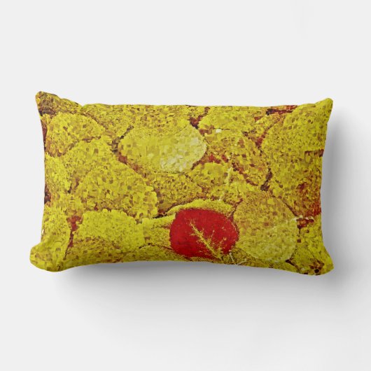 紅葉絵画-'s Art Pillow ランバークッション (正面)