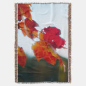 紅葉綿毛布 スローブランケット (正面縦)