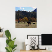 紅葉群と… ポスター (ホームオフィス)