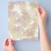 紅葉背景 チラシ (手)