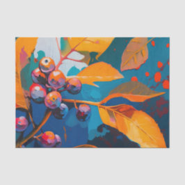 紅葉色彩の鮮やか油抽象芸術紅葉 薄葉紙