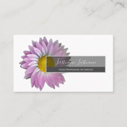 紅葉花エレガント花束ブシン 名刺 (正面)