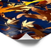 紅葉芸術的ズ対深いブルースカイ ポスター (コーナー)