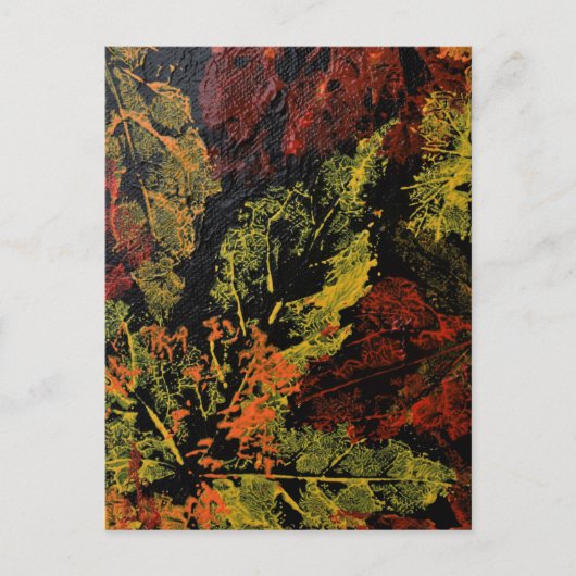 紅葉葉書 ポストカード (正面)