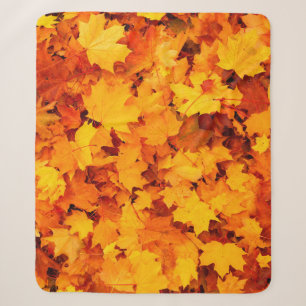 紅葉葉紅葉 シェルパブランケット