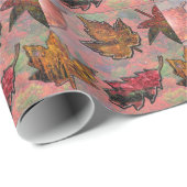 紅葉葉 ラッピングペーパー (ロールコーナー)