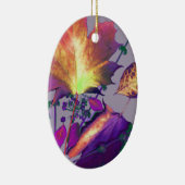 紅葉薄紫 セラミックオーナメント (右)