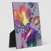 紅葉薄紫 フォトプラーク (側面)