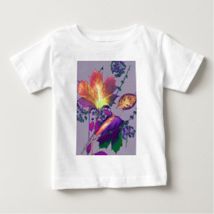 紅葉薄紫 ベビーTシャツ