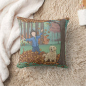 紅葉装飾用クッション クッション (ブランケット)