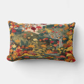 紅葉装飾用クッション ランバークッション (正面)