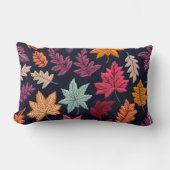 紅葉装飾用クッション ランバークッション (正面)