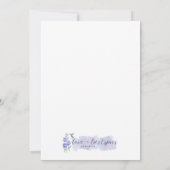 紅葉誕生日招待状 招待状 (裏面)