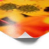 紅葉赤と黄 フォトプリント            (角)