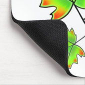 紅葉赤オレンジ離れ色 マウスパッド (コーナー)