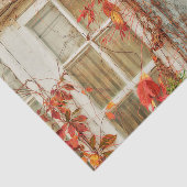 紅葉赤黄色アンティーク国窓 薄葉紙 (詳細)