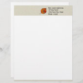 紅葉赤 レターヘッド (正面/裏面)