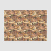 紅葉迷彩柄自然抽象芸術撮影 薄葉紙 (正面)