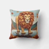紅葉雄ライオン クッション (裏面)