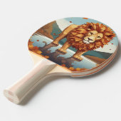 紅葉雄ライオン 卓球ラケット (正面アングル)