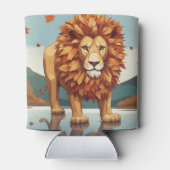 紅葉雄ライオン 缶クーラー (裏面)