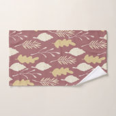 紅葉風呂タオルのセット バスタオルセット (ハンドタオル)