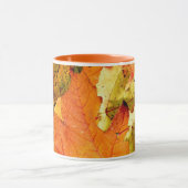 紅葉飾の湯飲み用マグカップ。 マグカップ (中央)