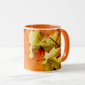 紅葉飾の湯飲み用マグカップ。 マグカップ (正面右)