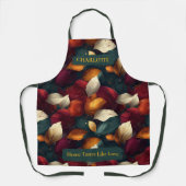 紅葉鮮やかエプロン付名前をカスタムする エプロン (正面)