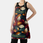 紅葉鮮やかエプロン付名前をカスタムする エプロン (インサイチュ)