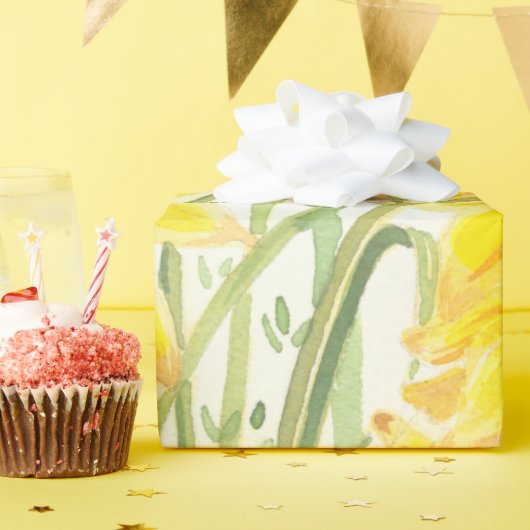 紅葉黄花包み紙 ラッピングペーパー (誕生日パーティー)