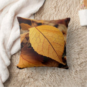 紅葉黄褐色の美しいクラシックアートt クッション (ブランケット)