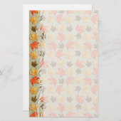 紅葉1ひな形 便箋 (正面/裏面)