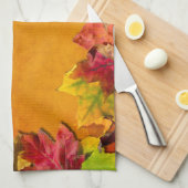 紅葉1 キッチンタオル (四つ折り)