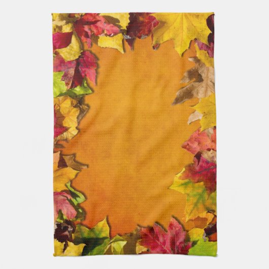 紅葉1 キッチンタオル (縦)